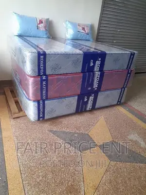 Rosefoam Premium High Density Mattress.5x6x10inches.(Gray)