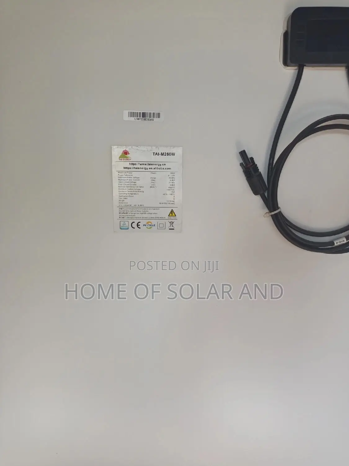Solar Panel Mono Crystalline 260w Original