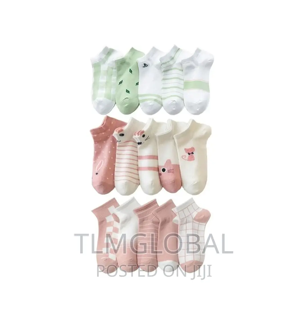 Women's Summer Thin Cotton Casual Ankle Socks_pair