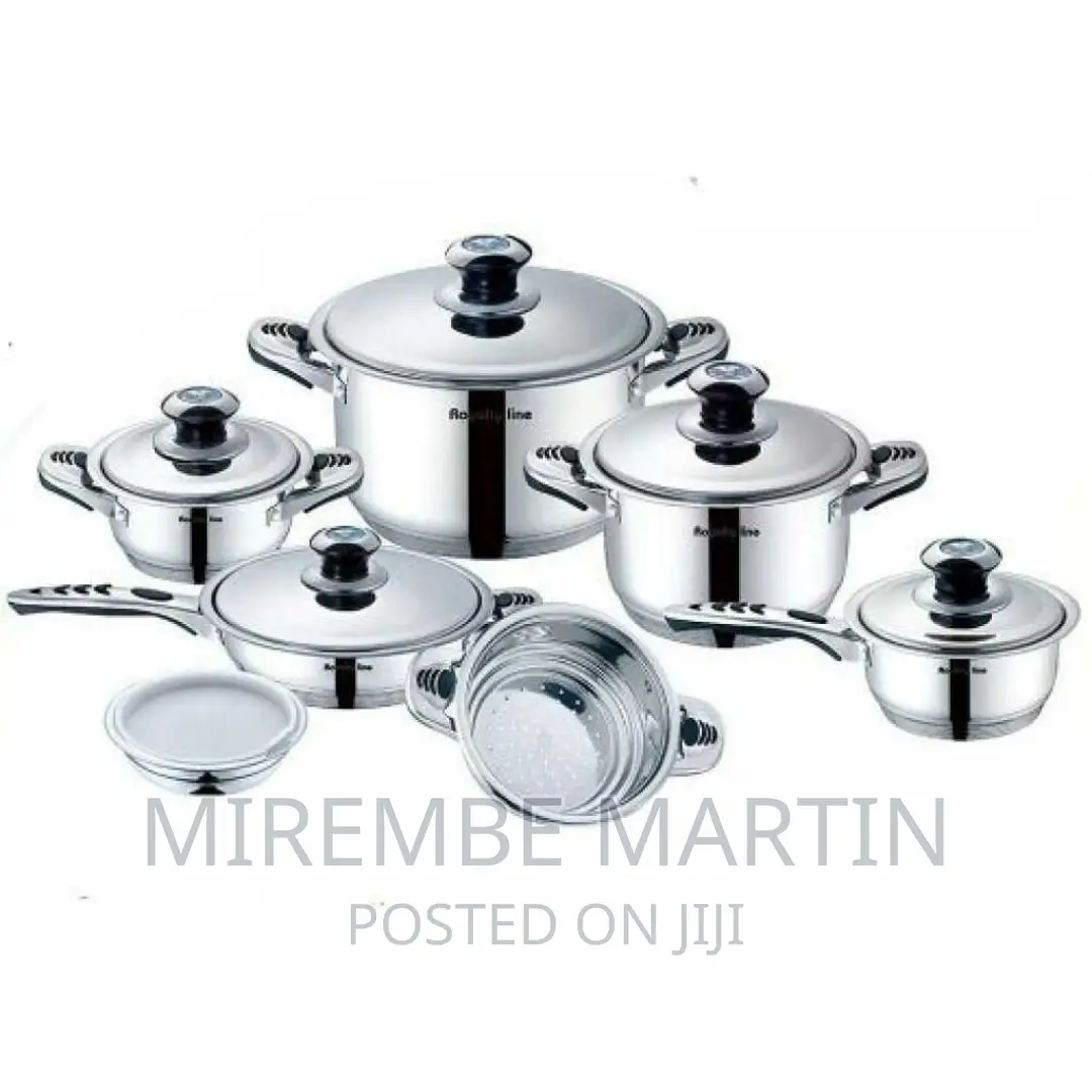 Royality Line 16 Piece Stainless Steel Saucepans