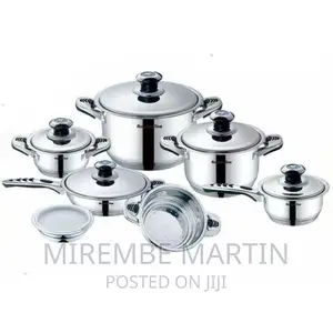 Royality Line 16 Piece Stainless Steel Saucepans