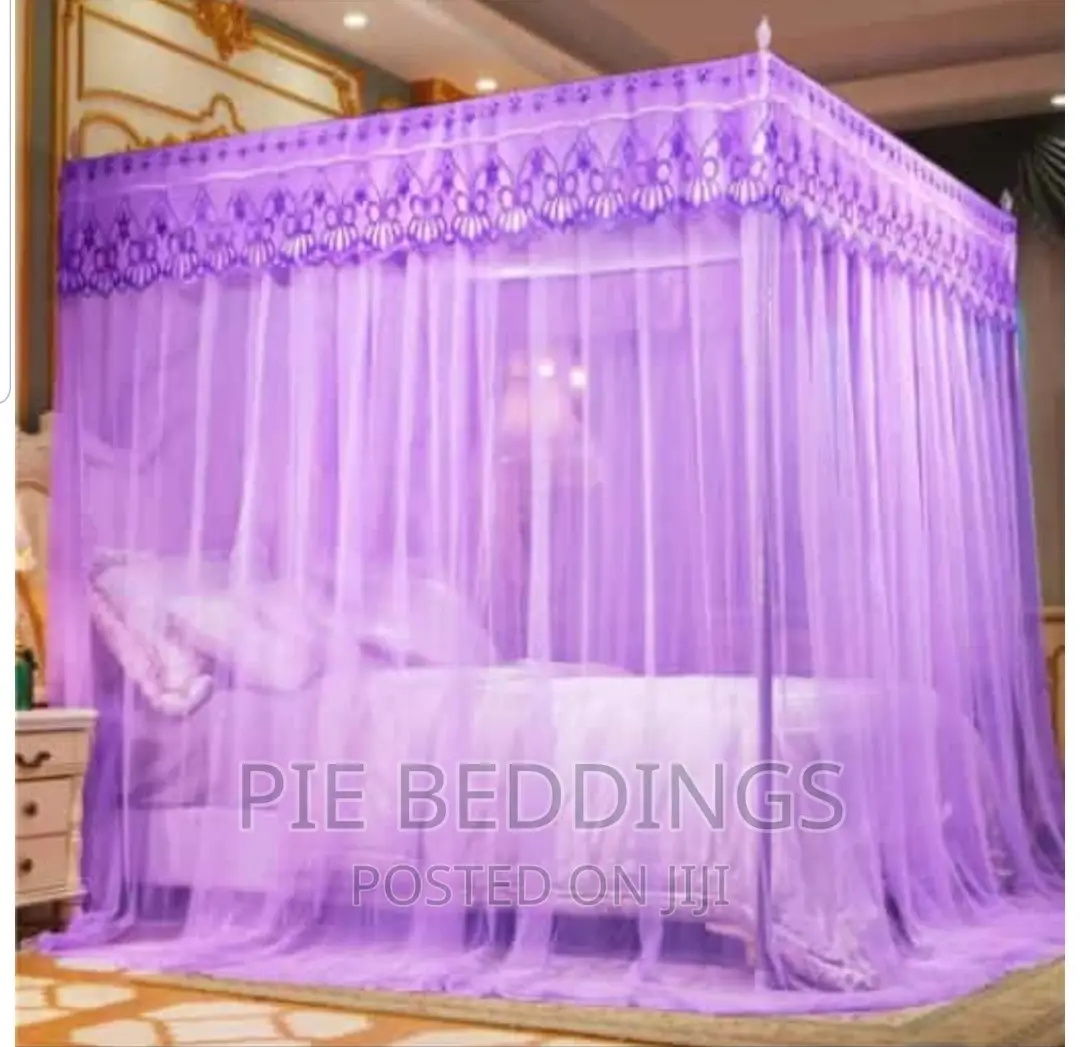 Luxury Steel 4 Stand Mosquito Nets