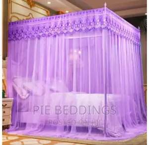 Luxury Steel 4 Stand Mosquito Nets