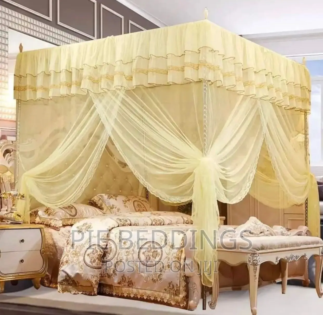 Quality 4 Stand Mosquito Net Available in Colors and Sizes