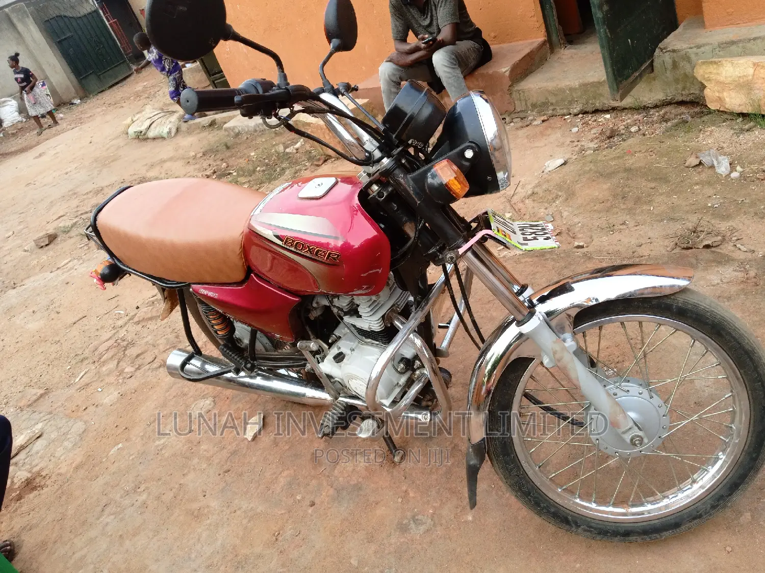 Bajaj Boxer 2023 Red