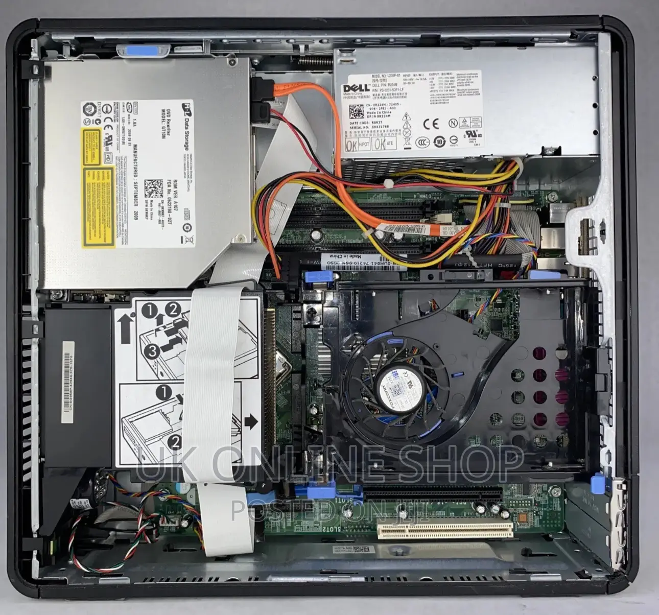 Desktop Computer Dell OptiPlex 790 2GB Intel Core 2 Duo HDD 256GB