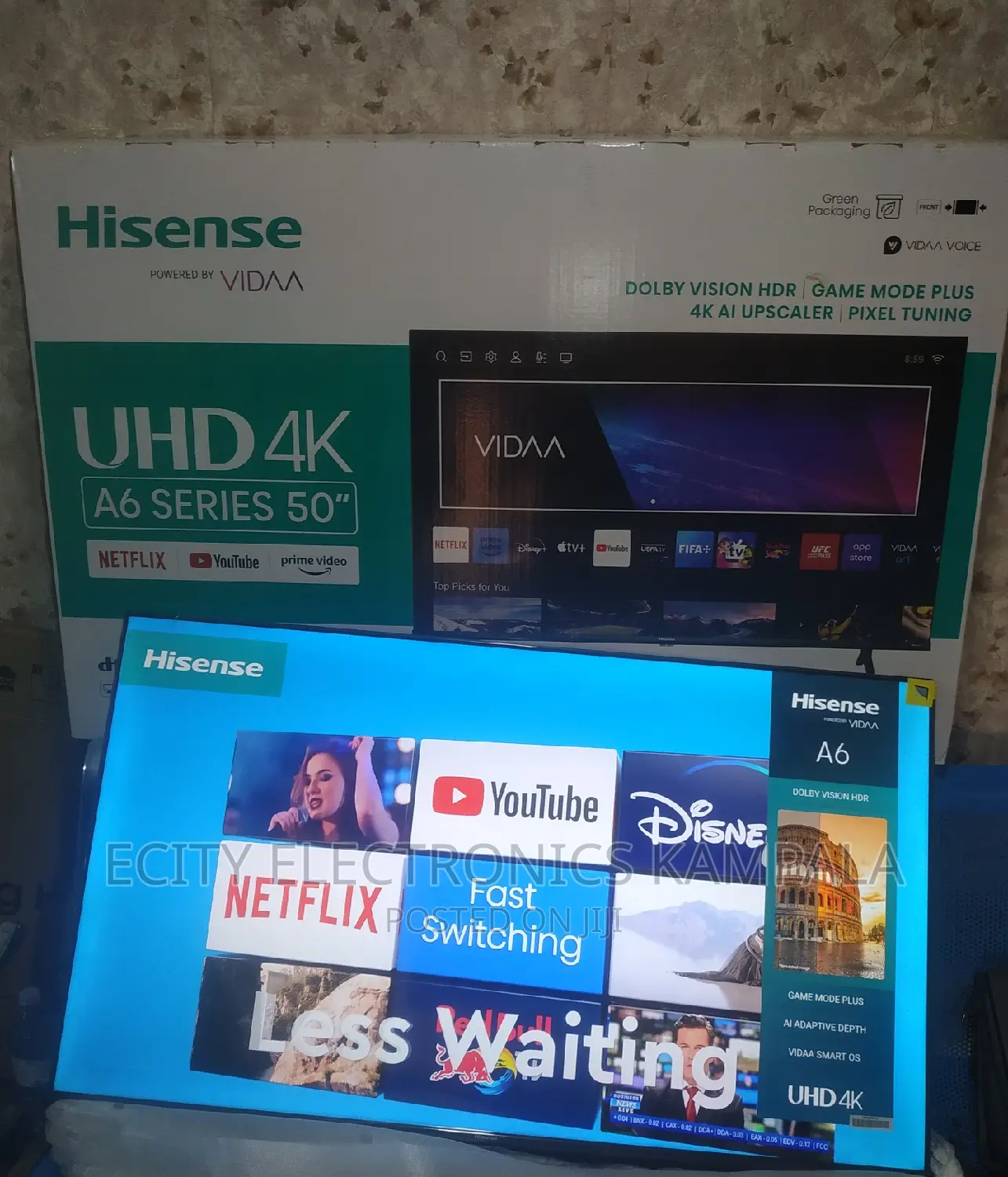Boxed Hisense Smart 50"Inch