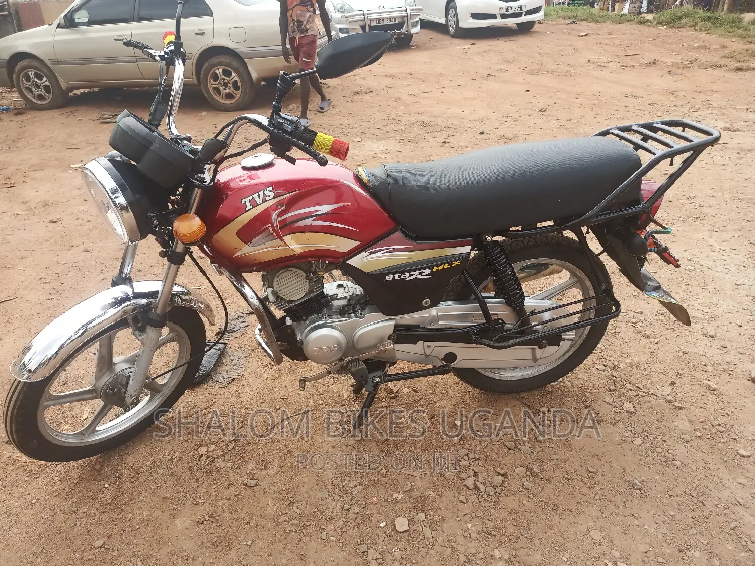 TVS XL 100 2013 Red