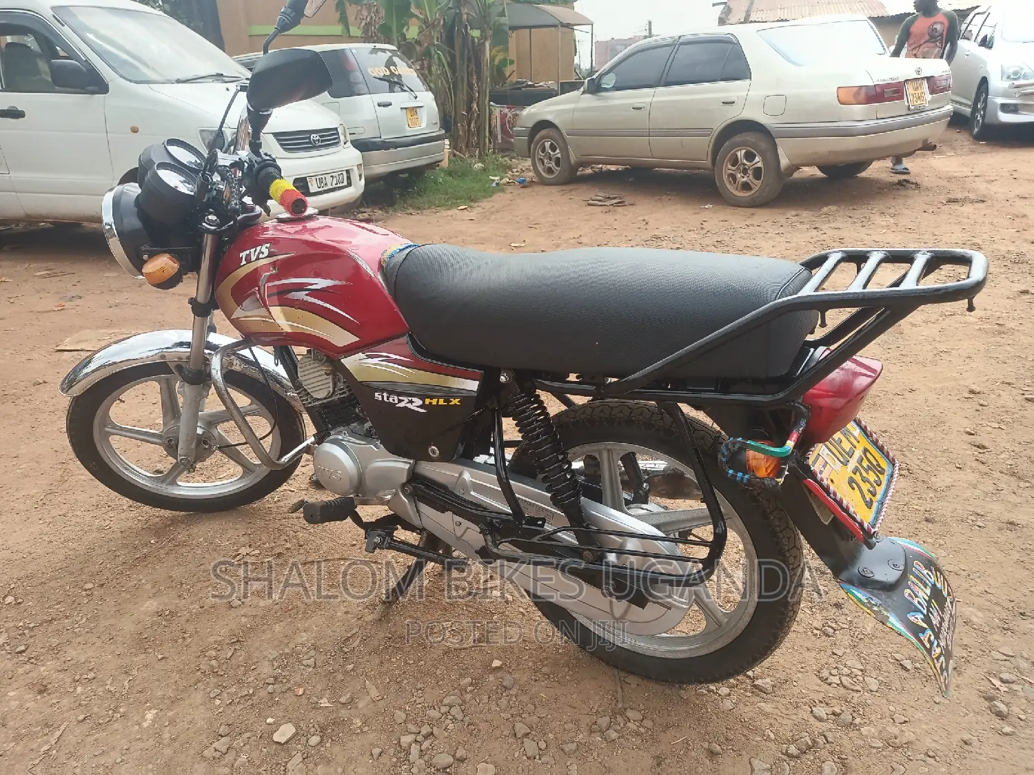 TVS XL 100 2013 Red