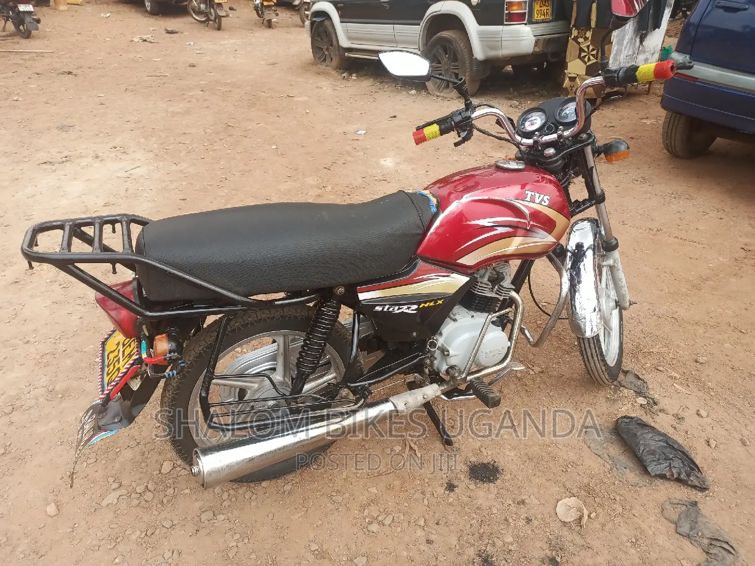 TVS XL 100 2013 Red
