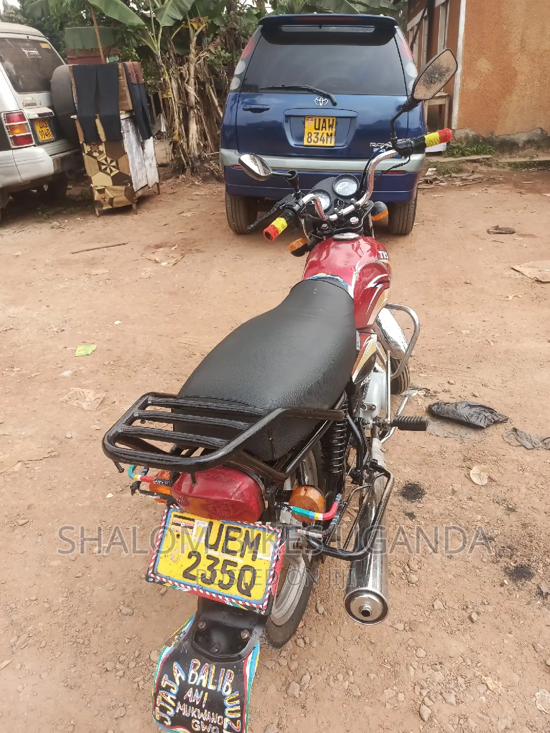 TVS XL 100 2013 Red