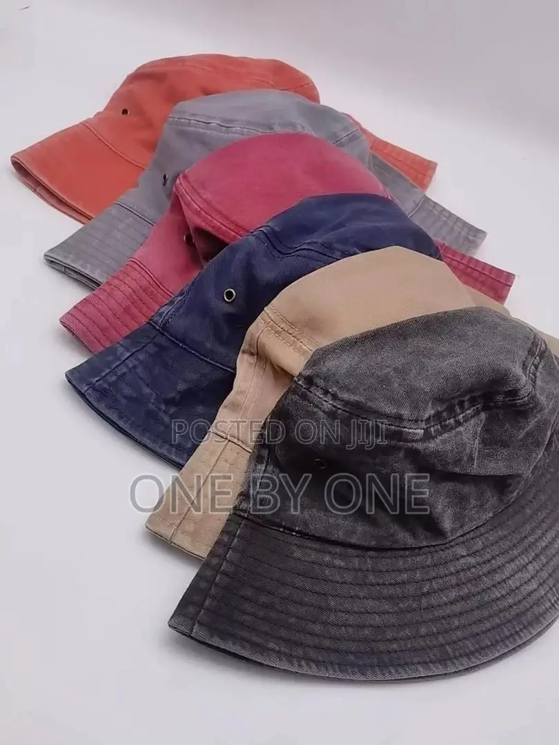 Multicolor Beach Hats for Women Sun Bucket Hats