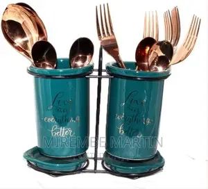 Lightbox
Ceramic Spoon Cutlery Utensil Holder Tube Rack