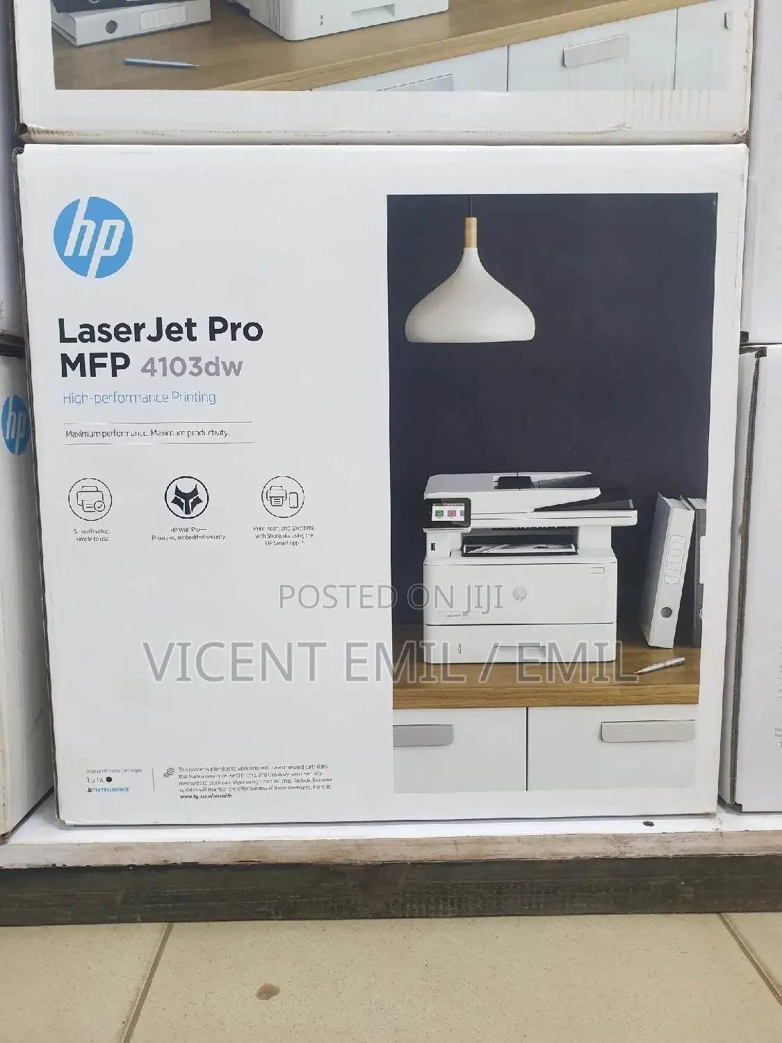 HP Printer Laser-Jet Pro MFP 4103dw