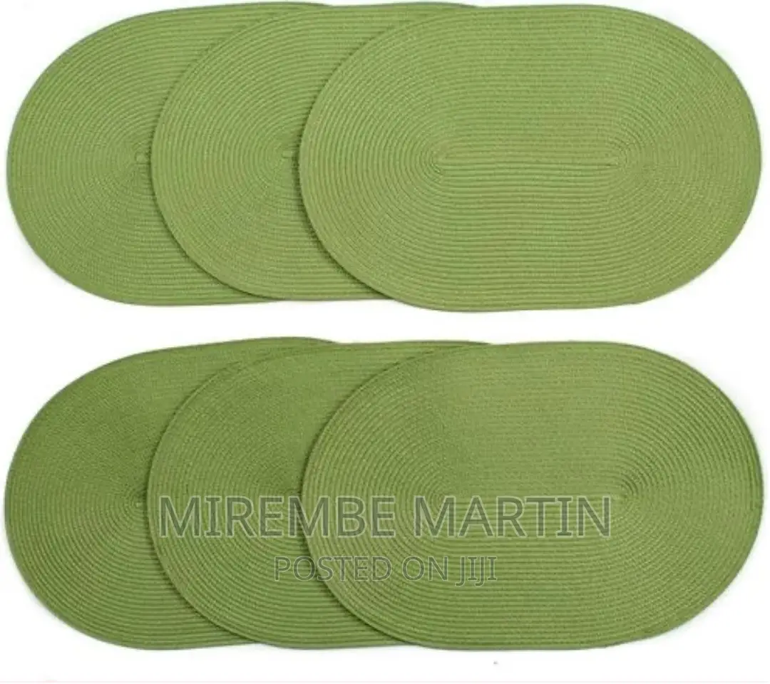 6pcs of Oval Woven Table Mats