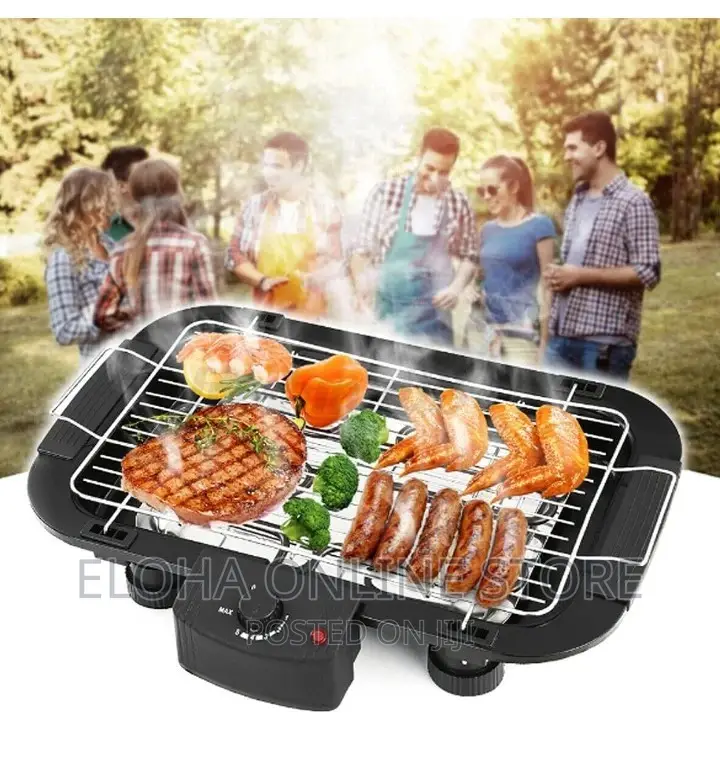 2 in 1 Multifunctional BBQ Electric Grill