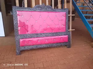 5by6 Bed Pink Leather