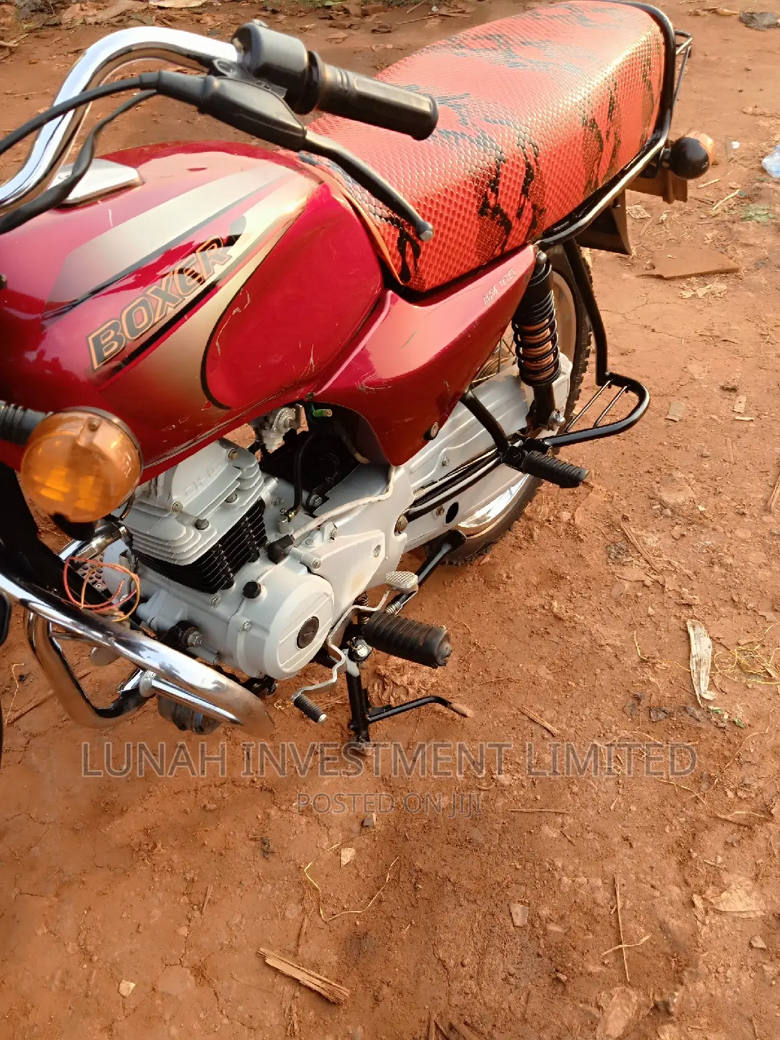 Bajaj Boxer 2023 Red