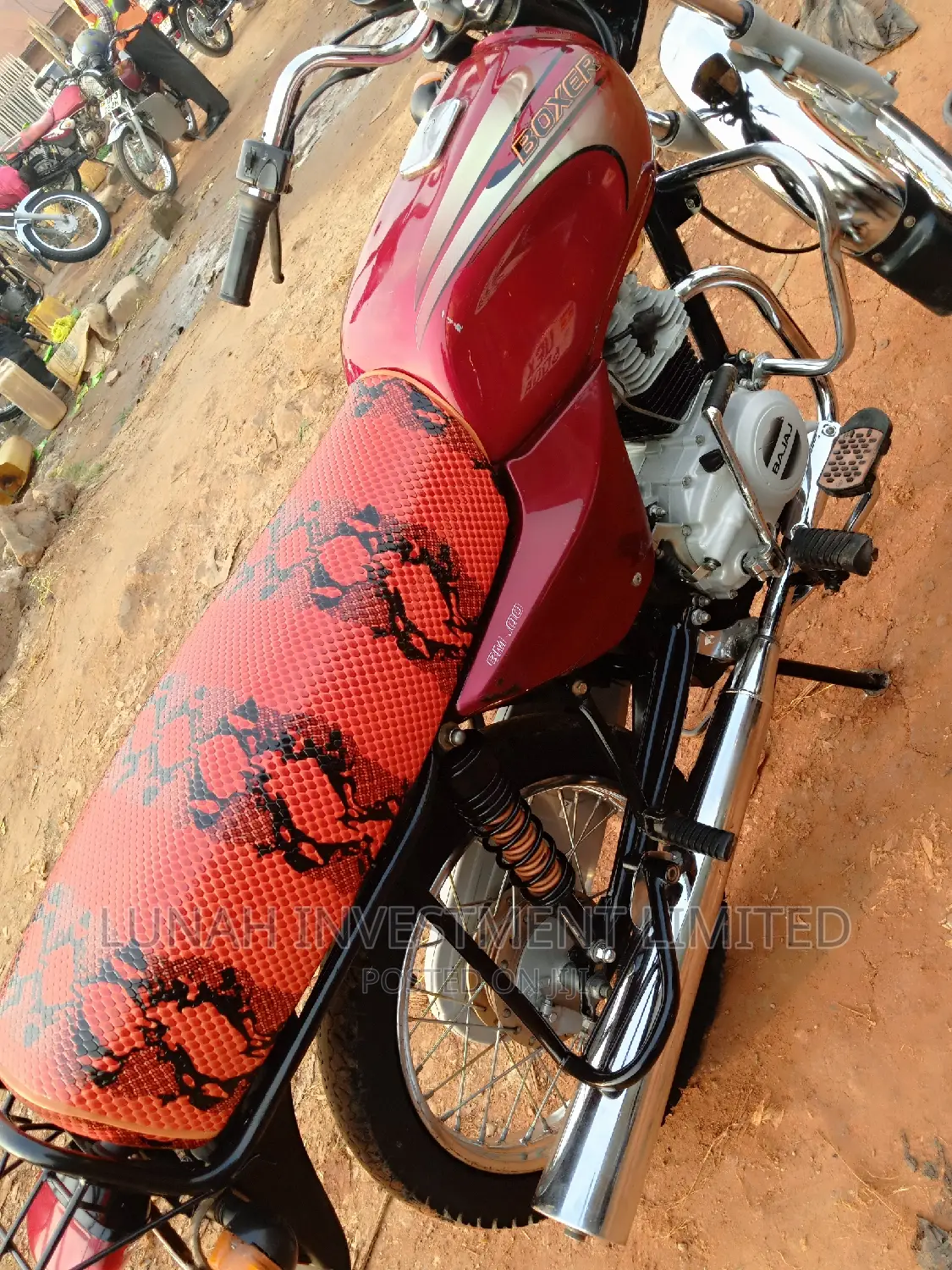 Bajaj Boxer 2023 Red