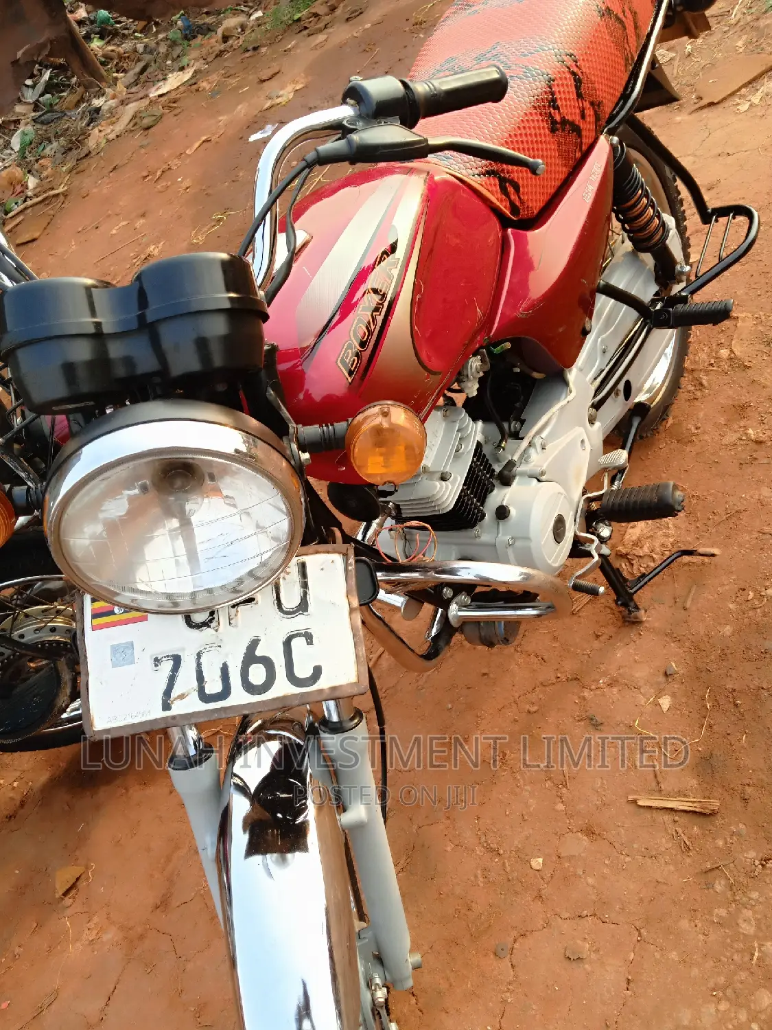 Bajaj Boxer 2023 Red