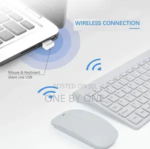 Wireless Mini Keyboard Ultra-Thin Mouse Combo Set