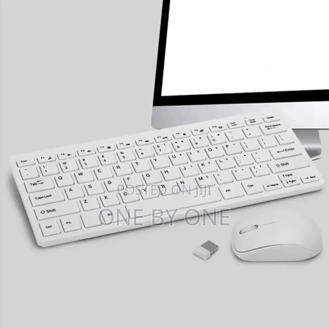 Wireless Mini Keyboard Ultra Laptops - White