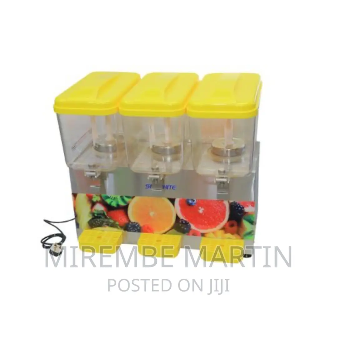 Triple Snow White Juice Dispenser/Cooler
