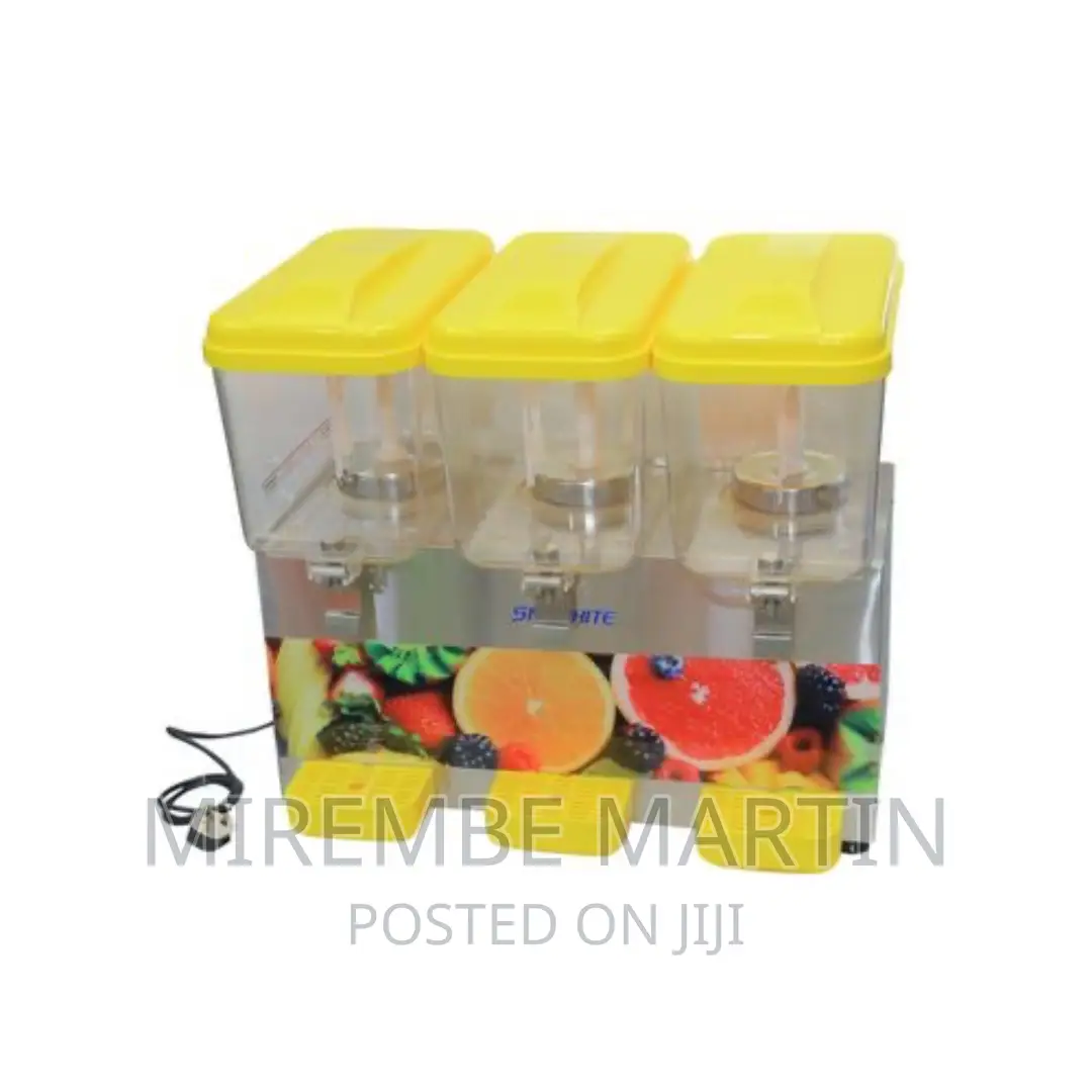Triple Snow White Juice Dispenser/Cooler