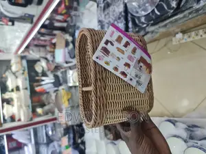 Brown Woven Cutlery Holders