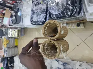 Brown Woven Cutlery Holders