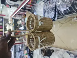 Brown Woven Cutlery Holders