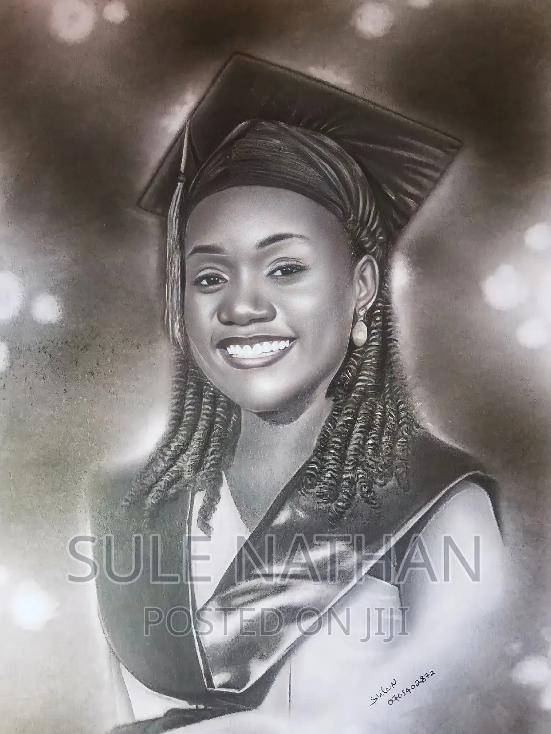 Graduation Pencil Portraits
