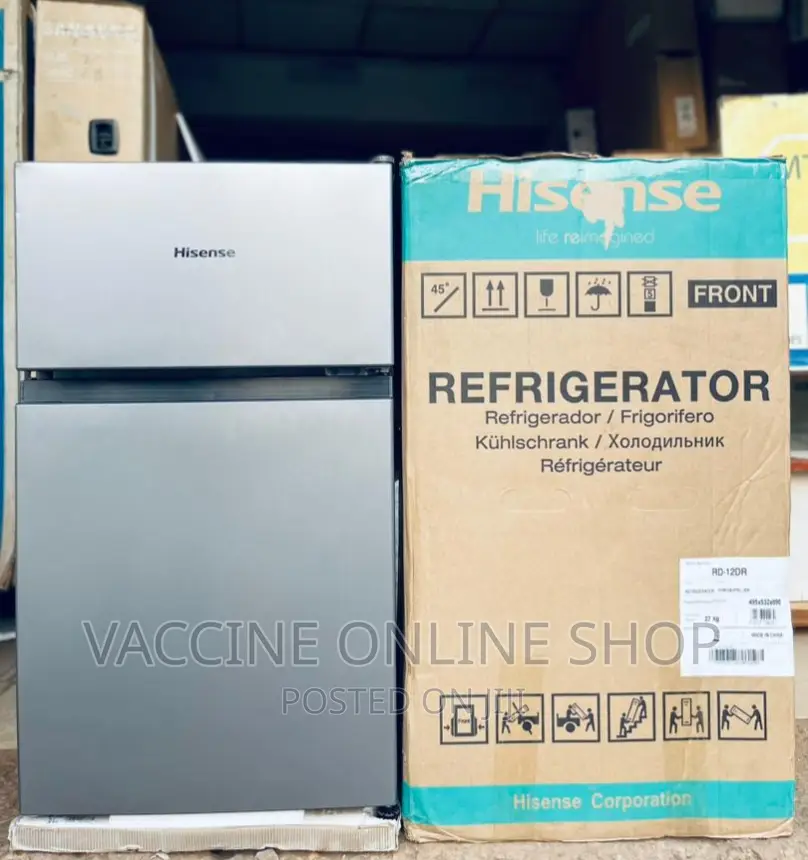 Hisense 120L Double Door Fridge/Hisense 120L Fridge (087G#)