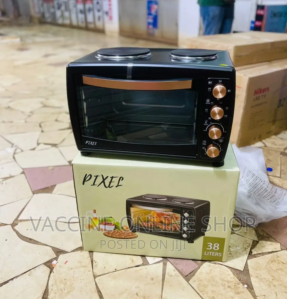 Pixel 38L Mini Oven With Hot Plates/Pixel Mini Oven 38L