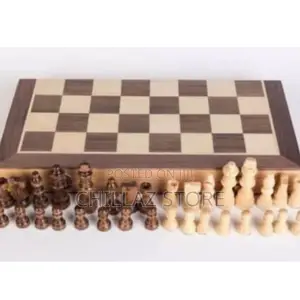 3in1 Wooden Chess Board Game.