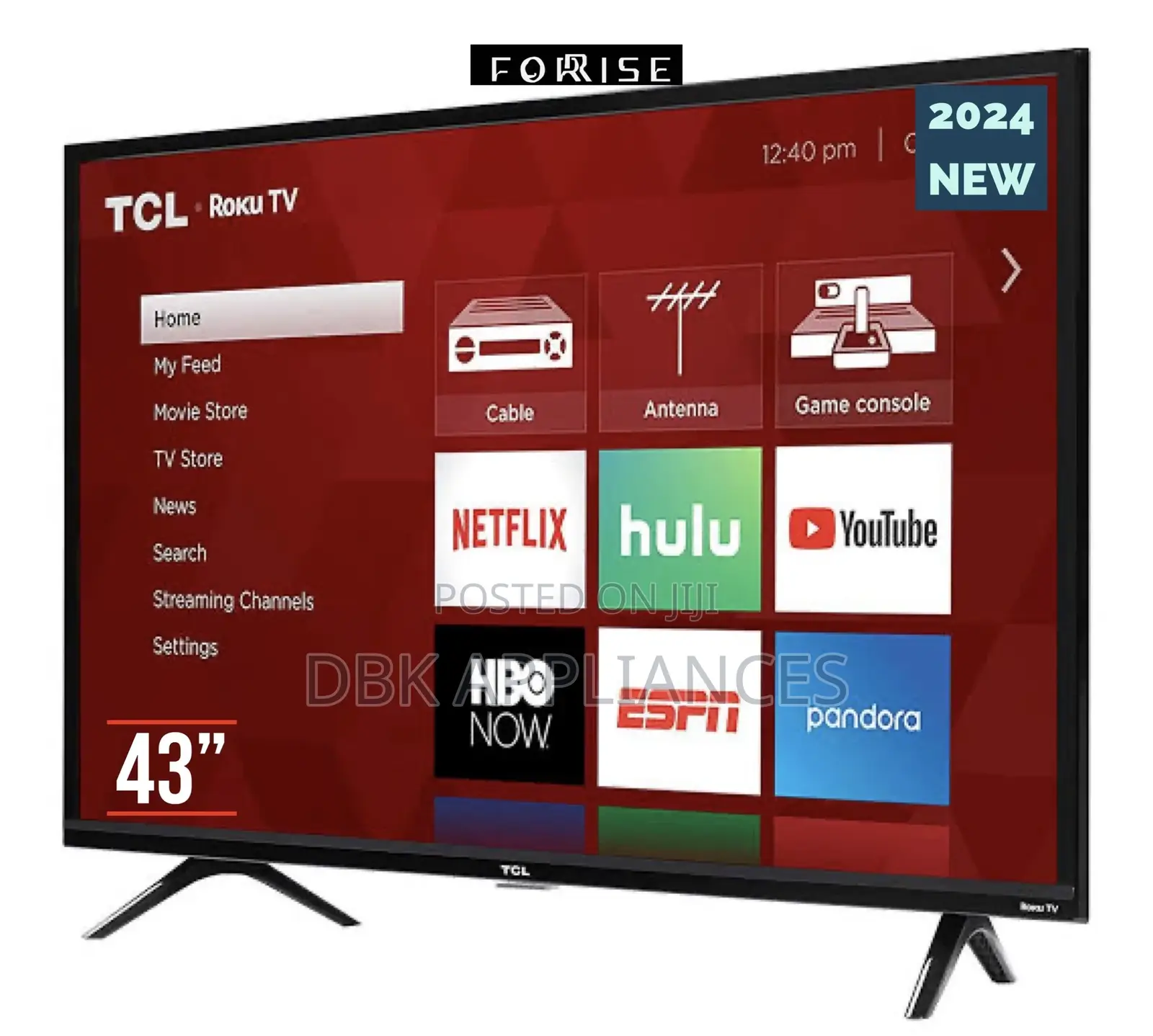 TCL 32,40,43,50,55,65 75inch Uhd Smart TVS Available