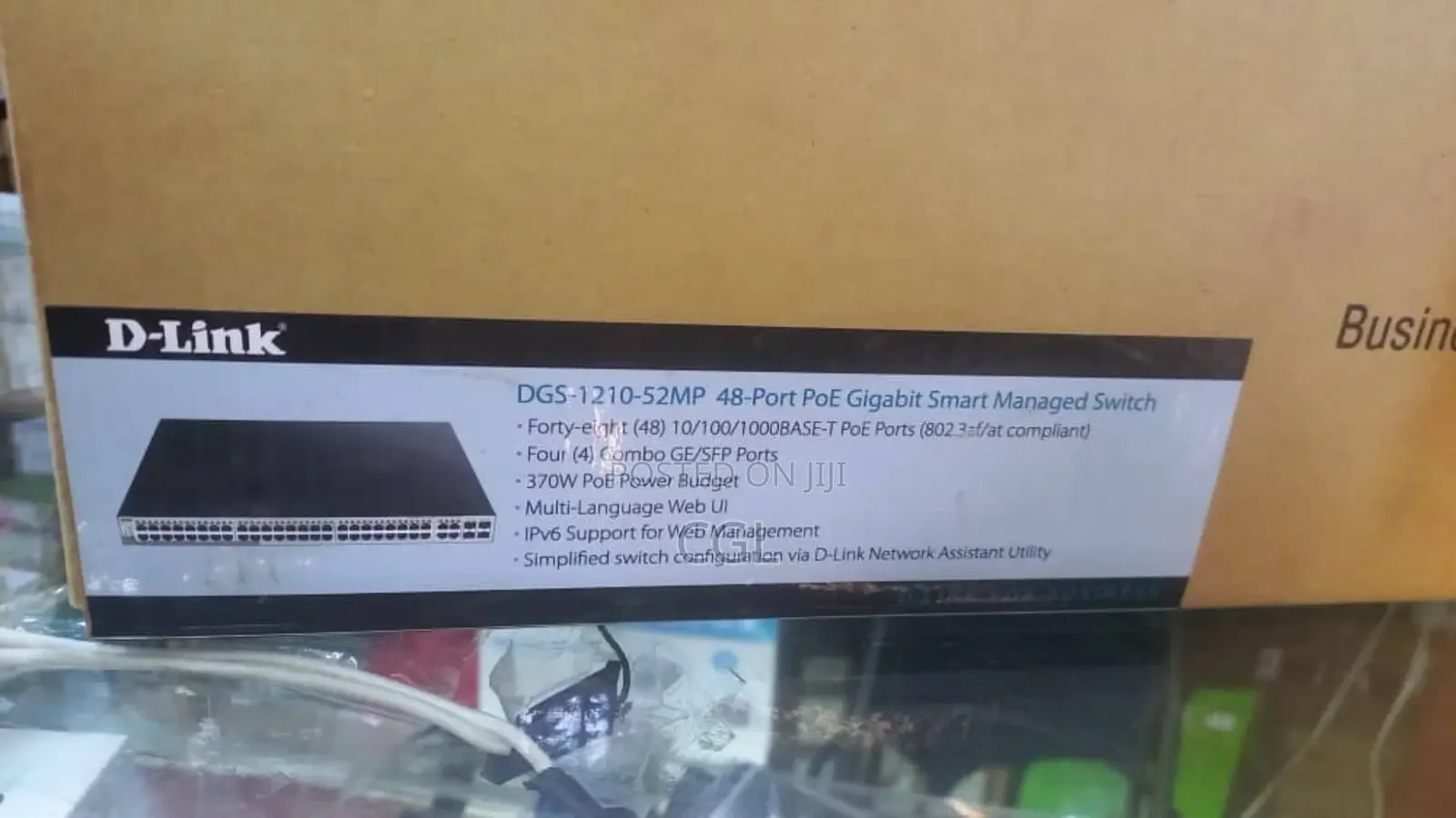 Dlink DGS-1210 48ports Poe Gigabit Managed Smart Switch