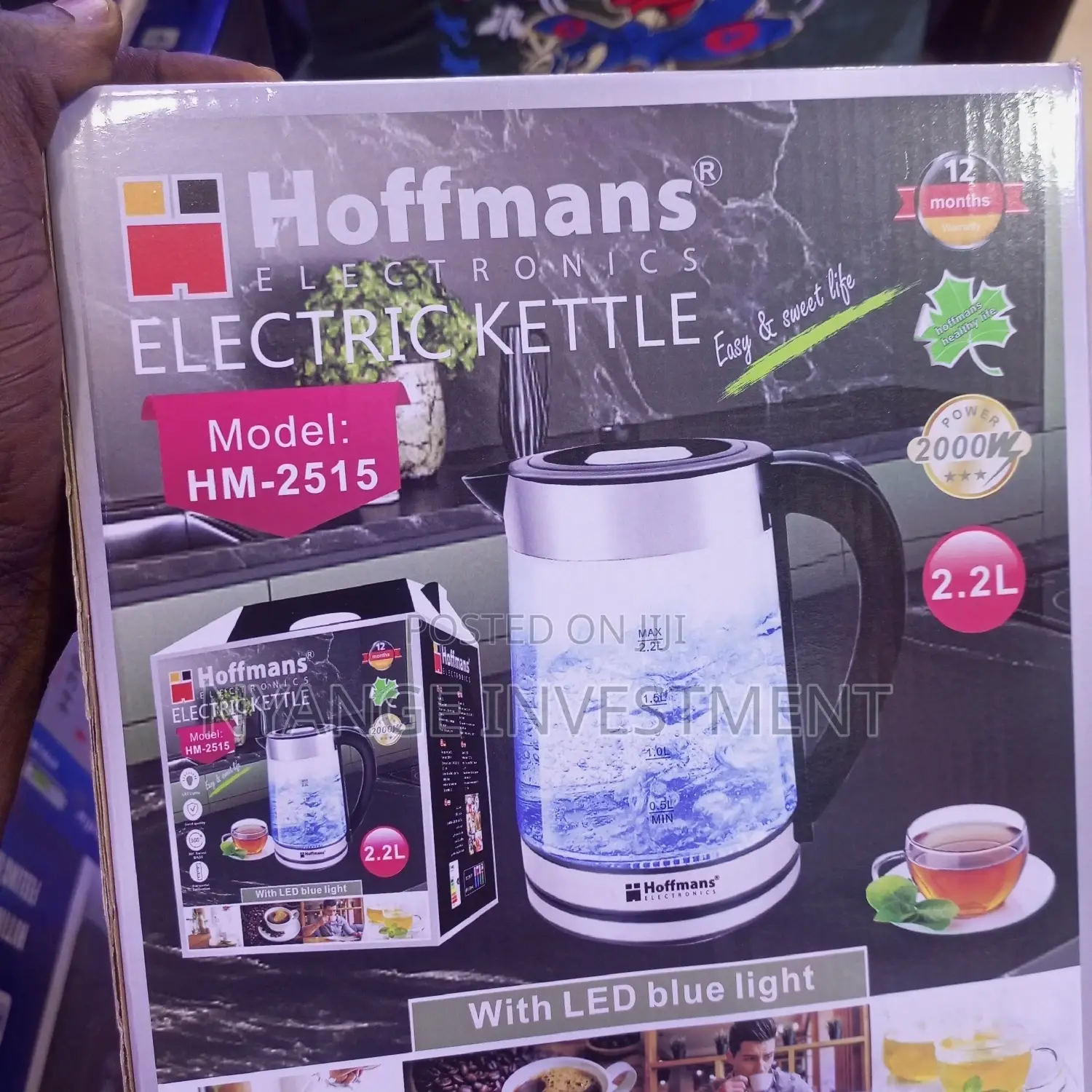 Electric Kettle Hoffman's Electric Kettle Electric Kettle