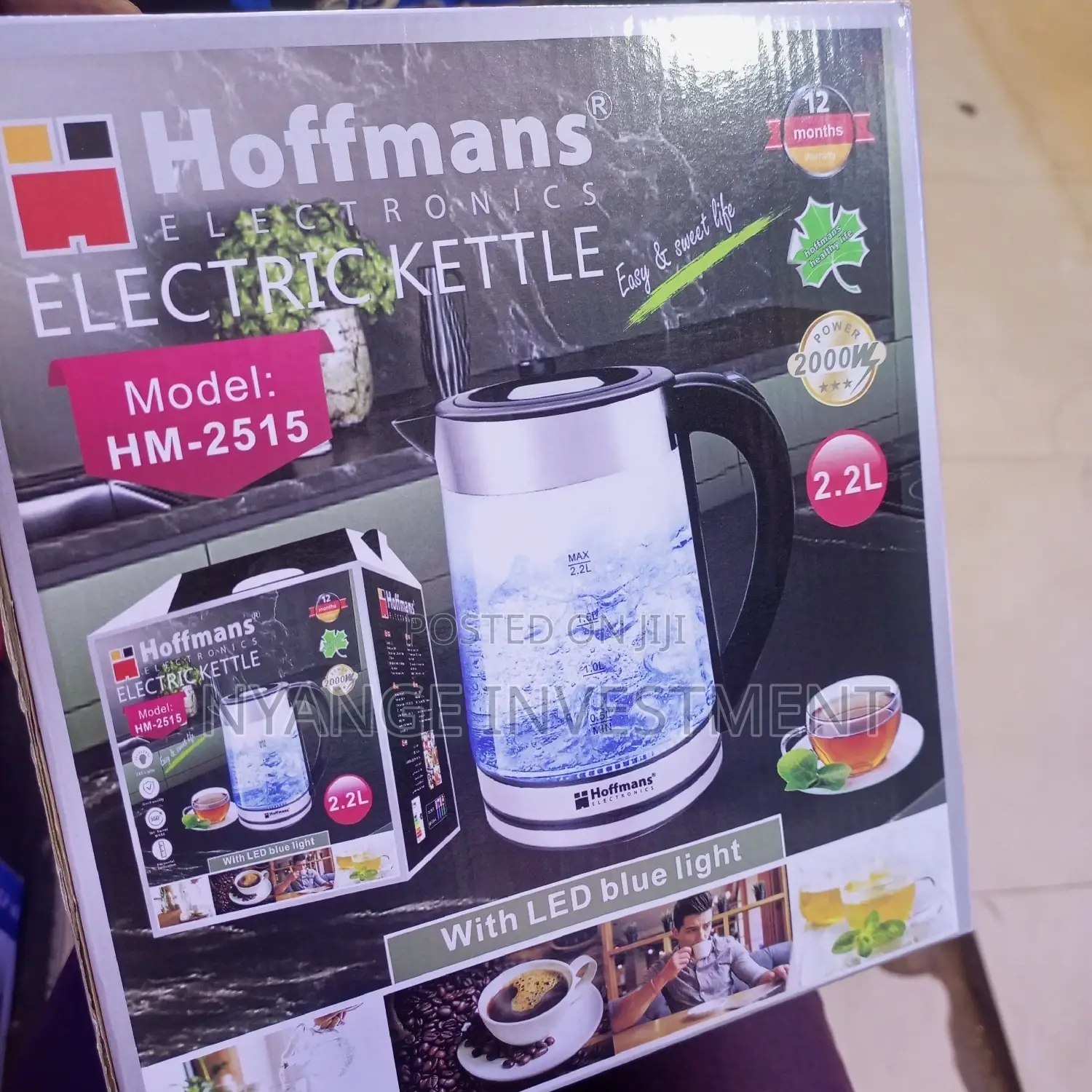 Electric Kettle Hoffman's Electric Kettle Electric Kettle