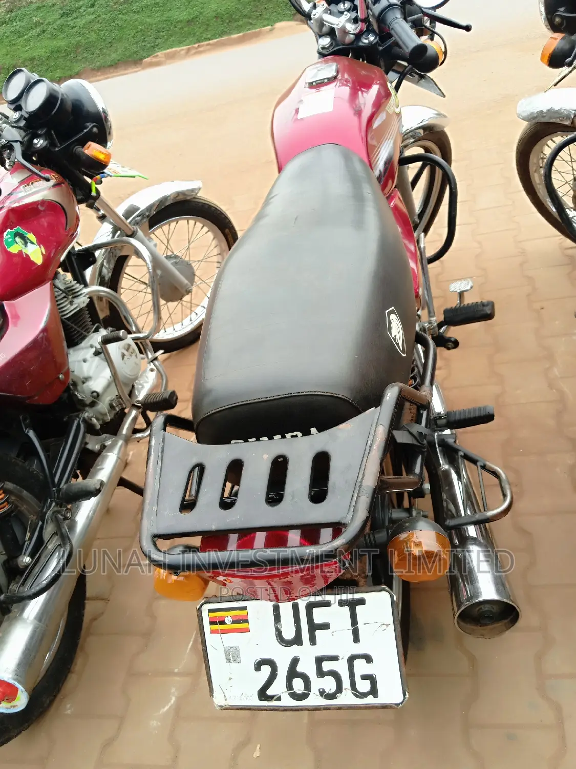 Bajaj Platina 100 2022 Red
