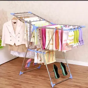 Metallic Clothes Drying Rack