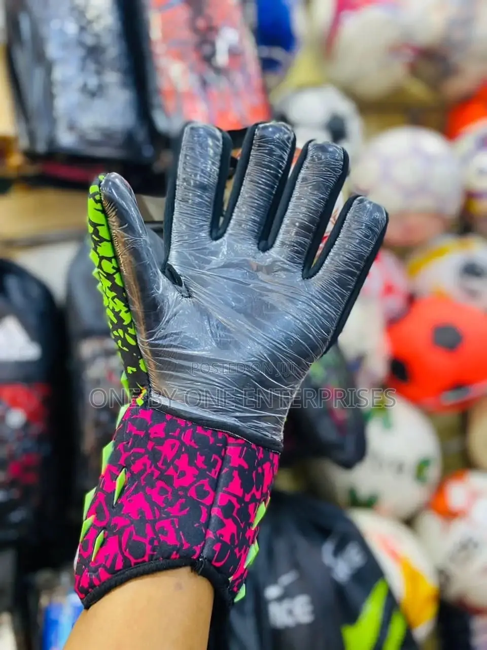 Goalkeeper Gloves Protector Gloves Latex