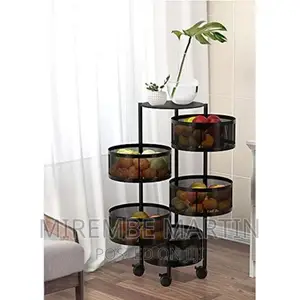 5tier Round Kitchen, Bedroom Storage Rack