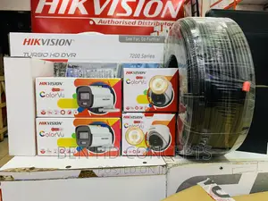 4 Channel CCTV Kit Smart Hybrid Hik