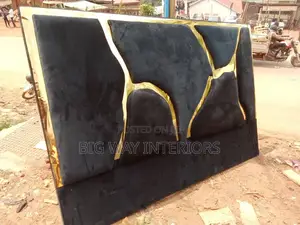 6x6 Fabric Bed Black