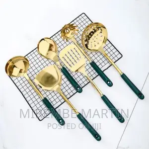 7 Pc Kitchen Tool Cooking Utensils Serving Spoons Cutlery