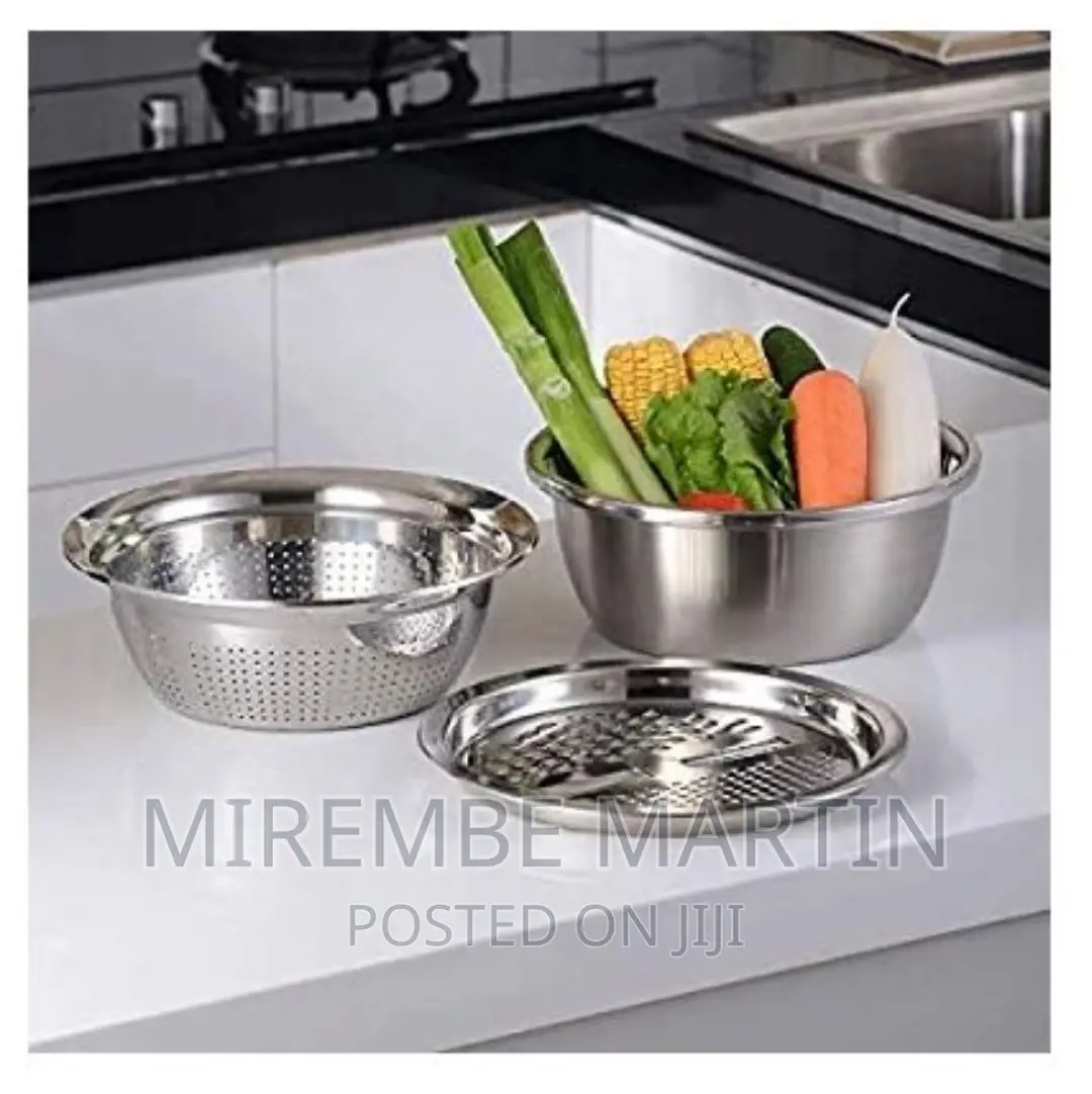 Colander Basin, Grater Strainer Rice Drain Basket Salad