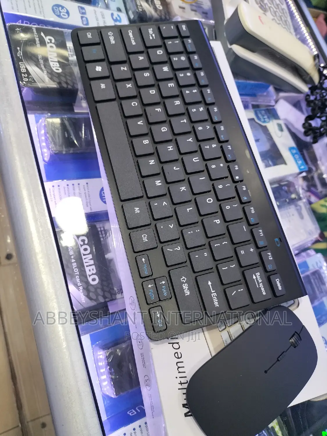 Wireless Keyboard and Mouse Multi Media Keyboard
