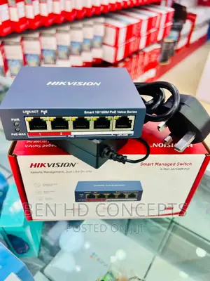 4 Ports Smart Managed POE Switch Hik
