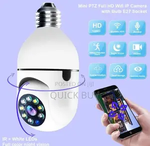Photo - Bulb Camera Wifi Indoor Video Surveillance